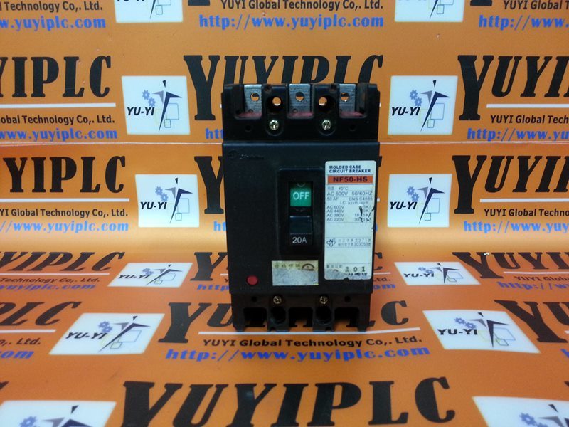 SHIHLIN NF50HS MOLDED CASE CIRCUIT BREAKER 裕益科技自動化設備可程式編碼器PLC分散式控制系統DCS